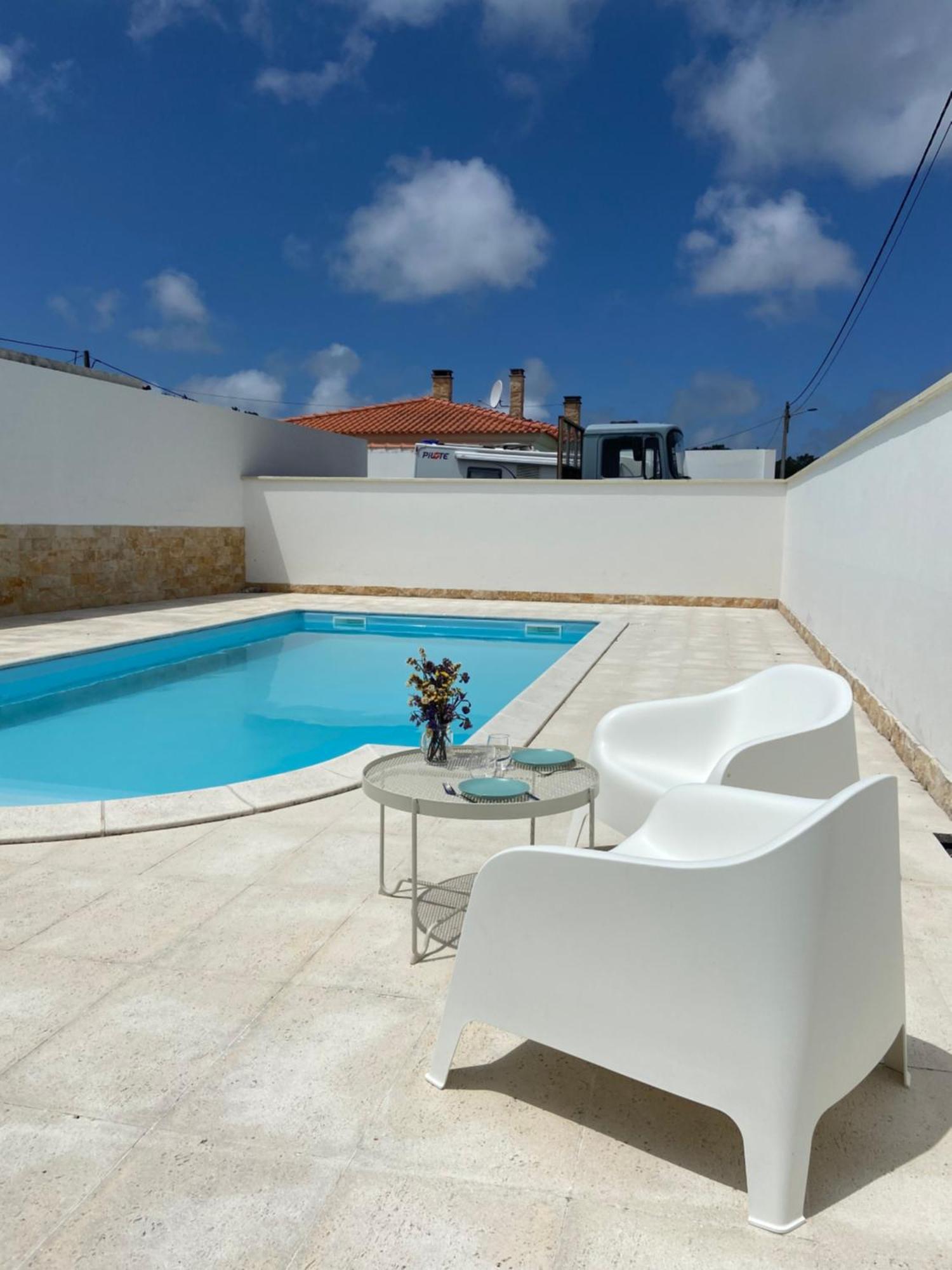Charming Villa With Private Poll Alcobaca Bagian luar foto